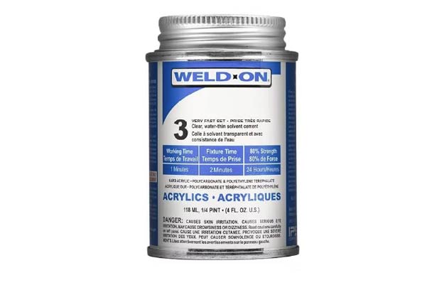  PF-10799 / IPS Weld-On #3 Clear, 4oz